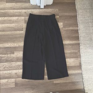 Jcrew wide leg elastic waist dress pant size 2